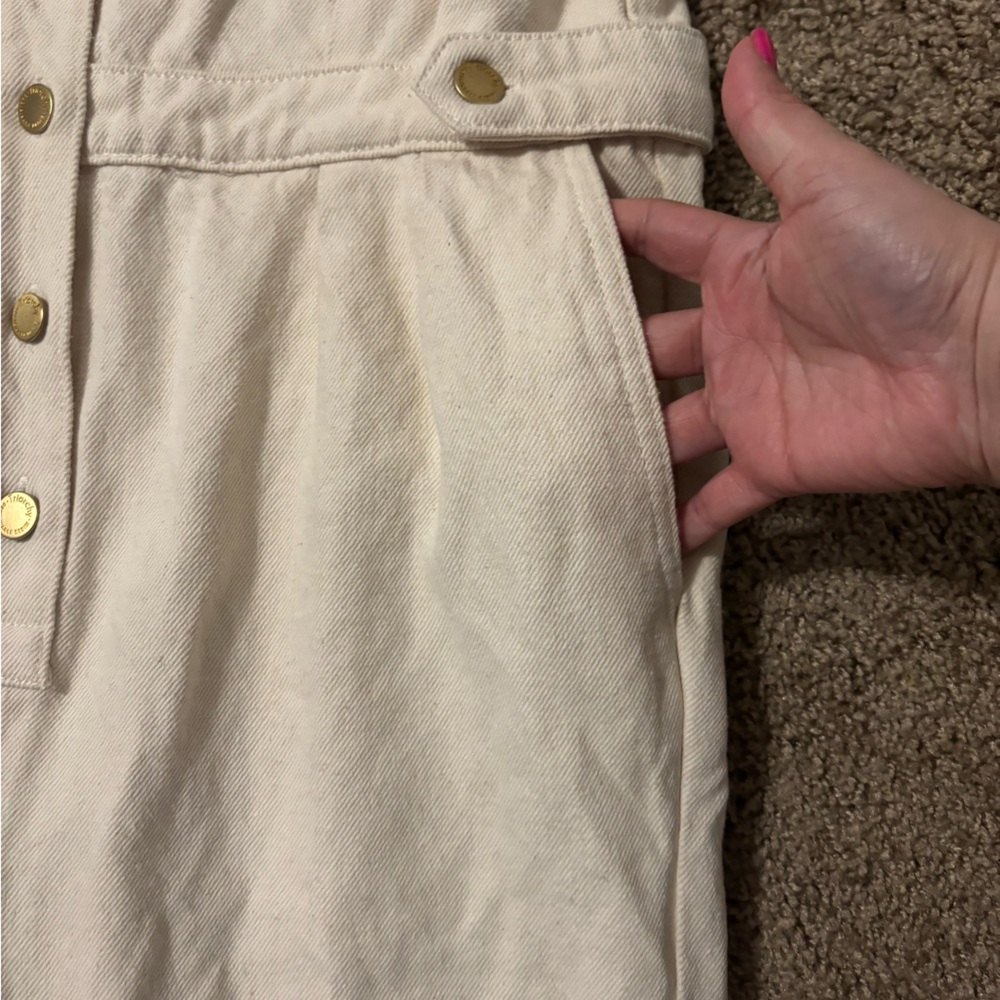 Triarchy Denim Jumpsuit Size Medium - Picture 4 of 9